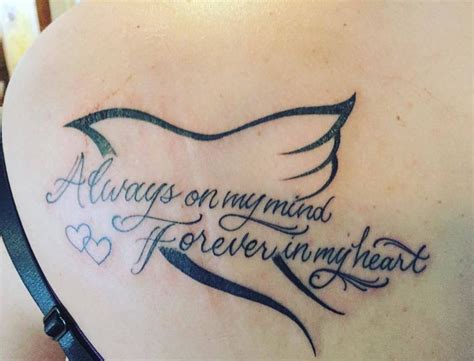 remembrance tattoos for husband|Simple memorial tattoos husband